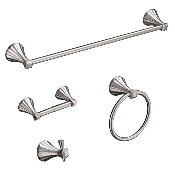 AWZTOO 4 Piece Bathroom Hardware Set Wayfair